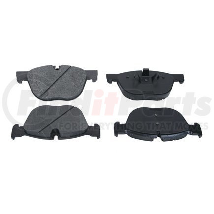 087-1895 by BECK ARNLEY - SEMI-MET BRAKE PADS