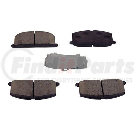 089-1220 by BECK ARNLEY - PREMIUM BRAND BRAKE PADS