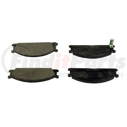 089-1296 by BECK ARNLEY - PREMIUM BRAND BRAKE PADS