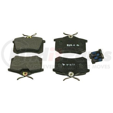 089-1325 by BECK ARNLEY - PREMIUM BRAND BRAKE PADS