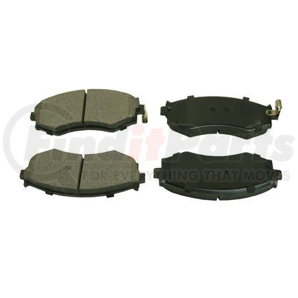 089-1364 by BECK ARNLEY - PREMIUM BRAND BRAKE PADS