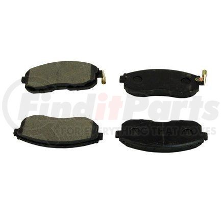 089-1370 by BECK ARNLEY - PREMIUM BRAND BRAKE PADS