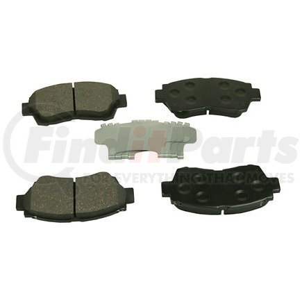 089-1379 by BECK ARNLEY - PREMIUM BRAND BRAKE PADS