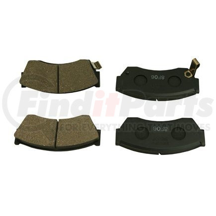 089-1397 by BECK ARNLEY - OE BRAKE PADS