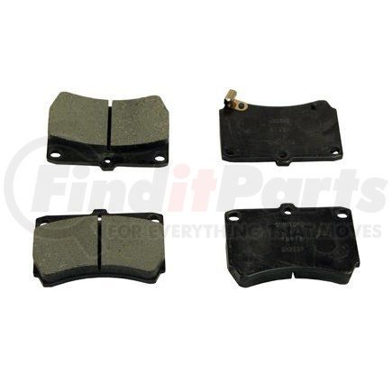 089-1415 by BECK ARNLEY - OE BRAKE PADS