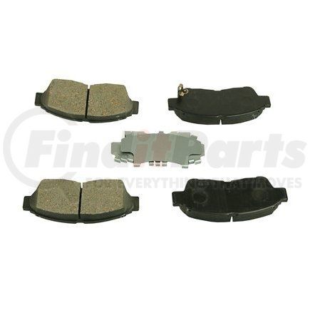 089-1453 by BECK ARNLEY - PREMIUM BRAND BRAKE PADS