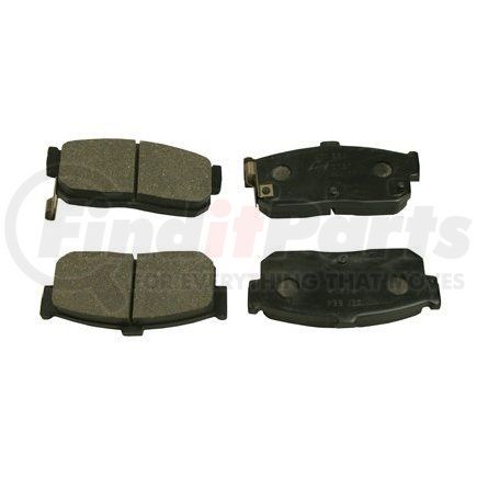 089-1447 by BECK ARNLEY - PREMIUM BRAND BRAKE PADS