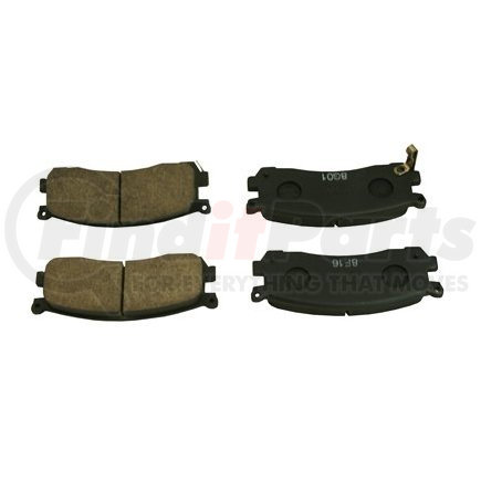 089-1460 by BECK ARNLEY - OE BRAKE PADS