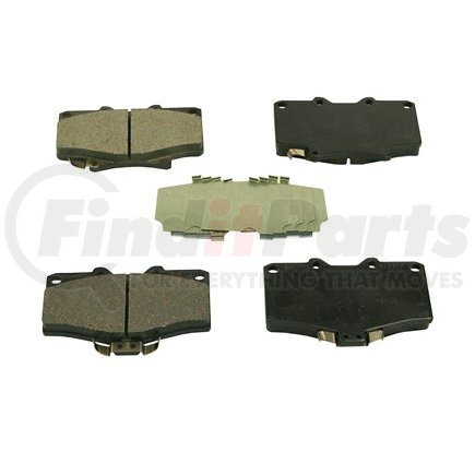 089-1521 by BECK ARNLEY - PREMIUM BRAND BRAKE PADS