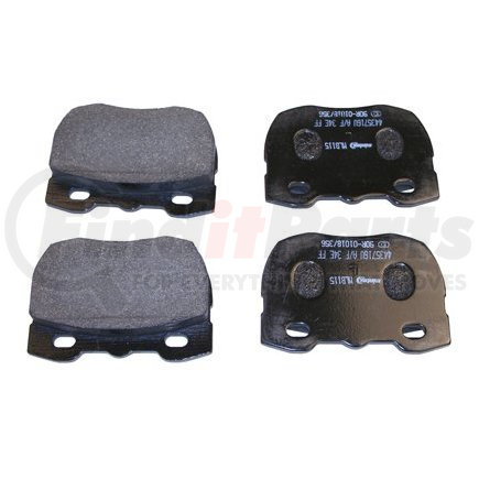 089-1524 by BECK ARNLEY - PREMIUM BRAND BRAKE PADS