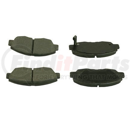 089-1530 by BECK ARNLEY - PREMIUM BRAND BRAKE PADS