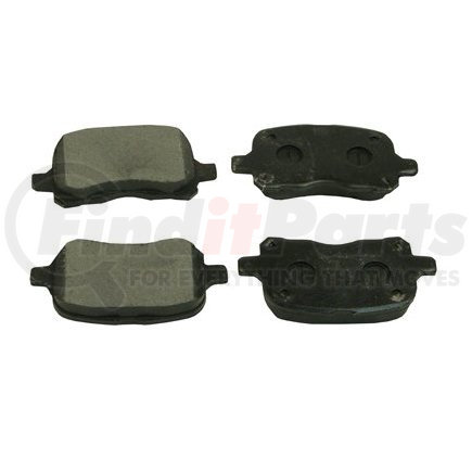 089-1553 by BECK ARNLEY - PREMIUM BRAND BRAKE PADS