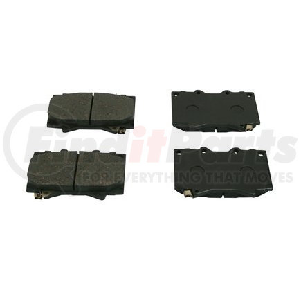 089-1570 by BECK ARNLEY - PREMIUM BRAND BRAKE PADS