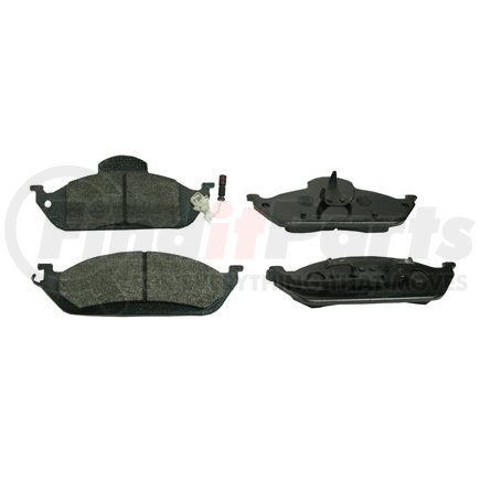 089-1602 by BECK ARNLEY - PREMIUM BRAND BRAKE PADS