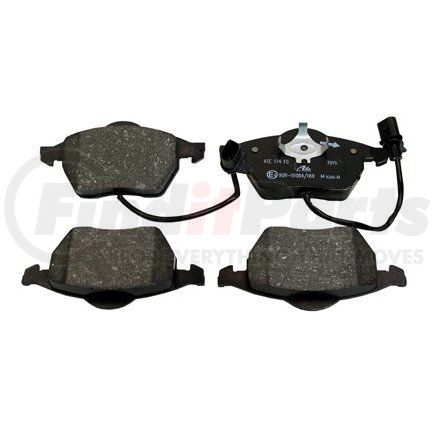 089-1608 by BECK ARNLEY - PREMIUM BRAND BRAKE PADS