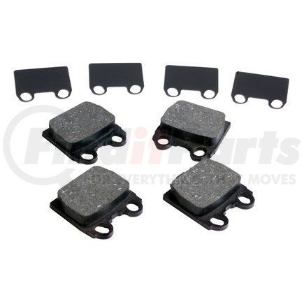 089-1611 by BECK ARNLEY - PREMIUM BRAND BRAKE PADS