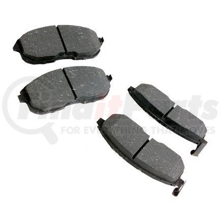 089-1640 by BECK ARNLEY - PREMIUM BRAND BRAKE PADS