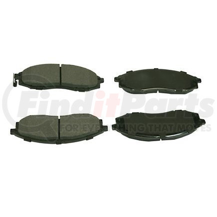 089-1653 by BECK ARNLEY - PREMIUM BRAND BRAKE PADS