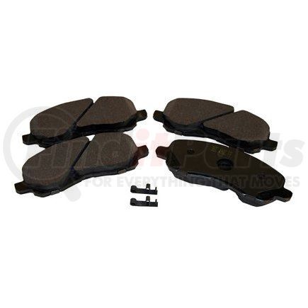 089-1656 by BECK ARNLEY - PREMIUM BRAND BRAKE PADS