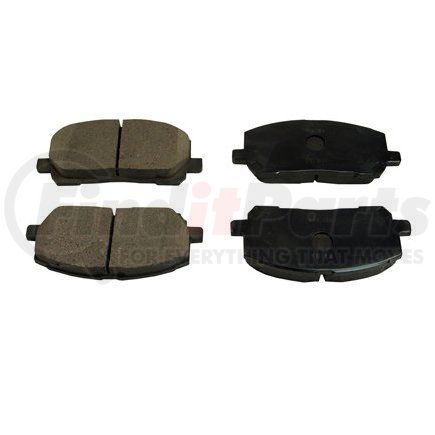 089-1658 by BECK ARNLEY - PREMIUM BRAND BRAKE PADS