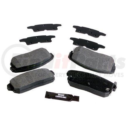 089-1663 by BECK ARNLEY - PREMIUM BRAND BRAKE PADS