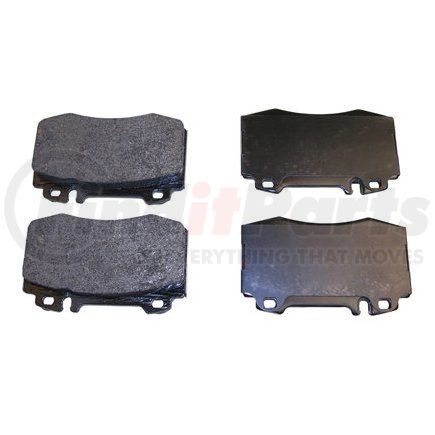 089-1666 by BECK ARNLEY - PREMIUM BRAND BRAKE PADS