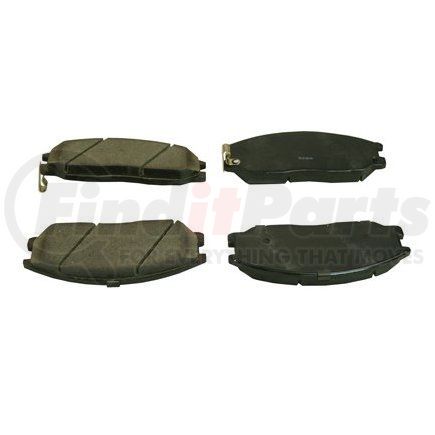 089-1675 by BECK ARNLEY - PREMIUM BRAND BRAKE PADS