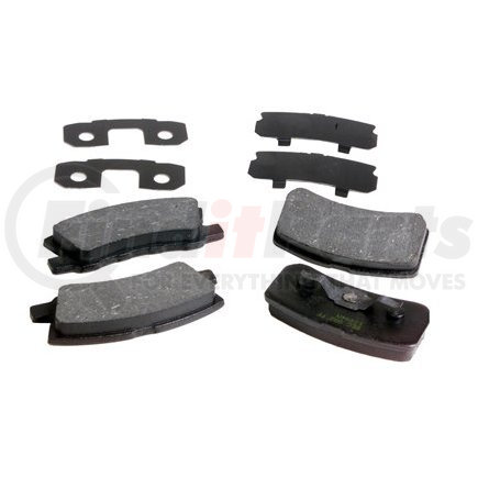 089-1680 by BECK ARNLEY - PREMIUM BRAND BRAKE PADS