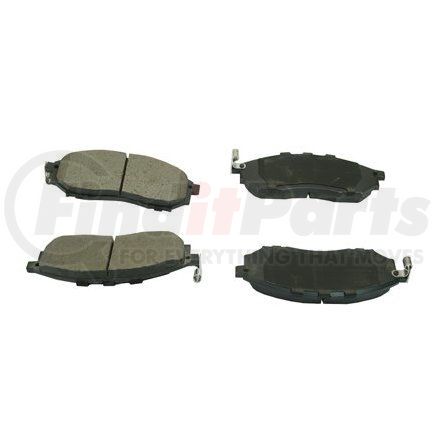 089-1689 by BECK ARNLEY - PREMIUM BRAND BRAKE PADS