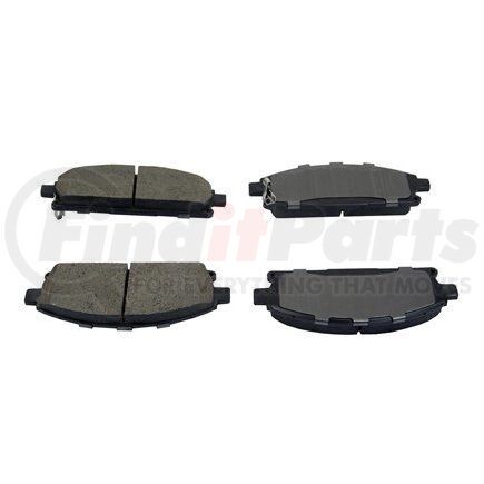 089-1691 by BECK ARNLEY - PREMIUM BRAND BRAKE PADS