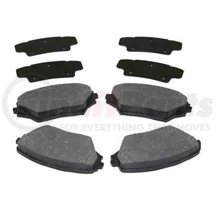 089-1696 by BECK ARNLEY - PREMIUM BRAND BRAKE PADS