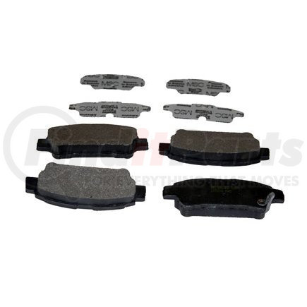 089-1700 by BECK ARNLEY - PREMIUM BRAND BRAKE PADS