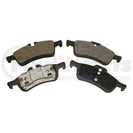 089-1704 by BECK ARNLEY - PREMIUM BRAND BRAKE PADS