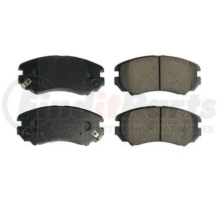 089-1706 by BECK ARNLEY - PREMIUM BRAND BRAKE PADS