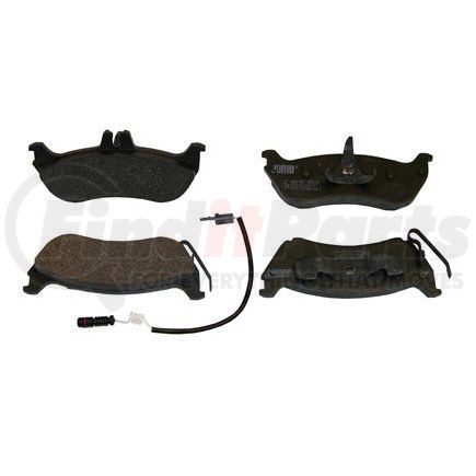 089-1711 by BECK ARNLEY - PREMIUM BRAND BRAKE PADS