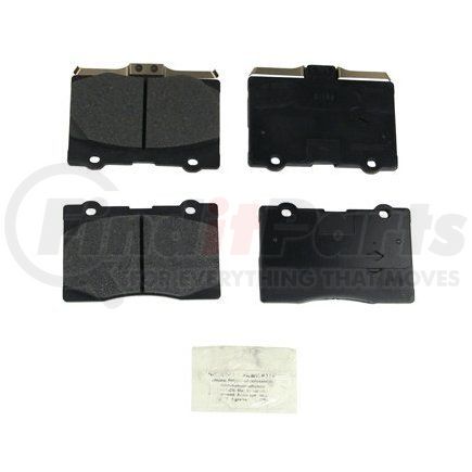 089-1718 by BECK ARNLEY - PREMIUM BRAND BRAKE PADS