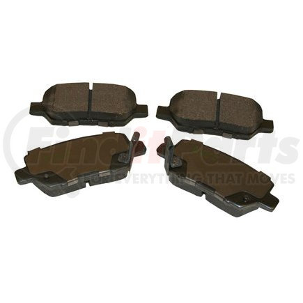 089-1719 by BECK ARNLEY - PREMIUM BRAND BRAKE PADS