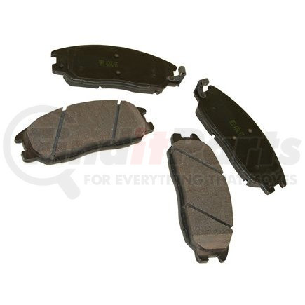 089-1724 by BECK ARNLEY - PREMIUM BRAND BRAKE PADS