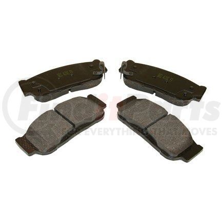 089-1725 by BECK ARNLEY - PREMIUM BRAND BRAKE PADS