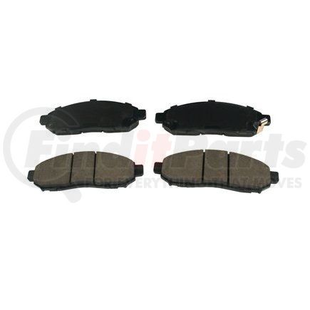 089-1726 by BECK ARNLEY - PREMIUM BRAND BRAKE PADS