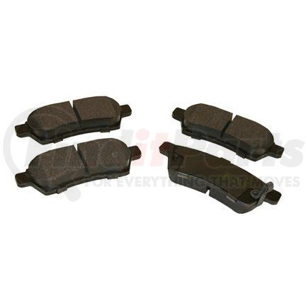 089-1727 by BECK ARNLEY - PREMIUM BRAND BRAKE PADS