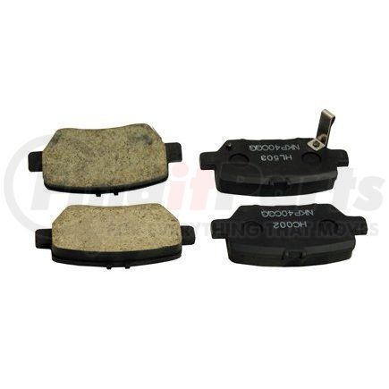 089-1734 by BECK ARNLEY - PREMIUM BRAND BRAKE PADS