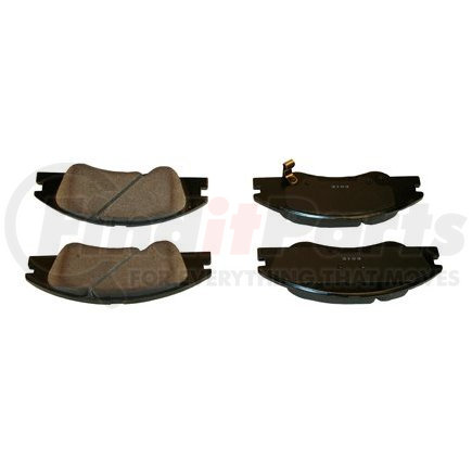 089-1740 by BECK ARNLEY - PREMIUM BRAND BRAKE PADS