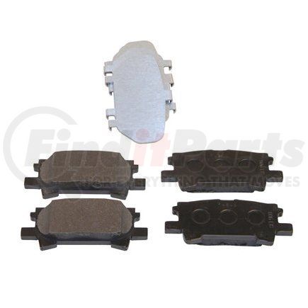 089-1741 by BECK ARNLEY - PREMIUM BRAND BRAKE PADS