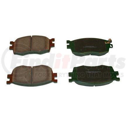 089-1746 by BECK ARNLEY - PREMIUM BRAND BRAKE PADS