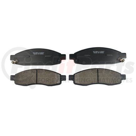 089-1747 by BECK ARNLEY - PREMIUM BRAND BRAKE PADS