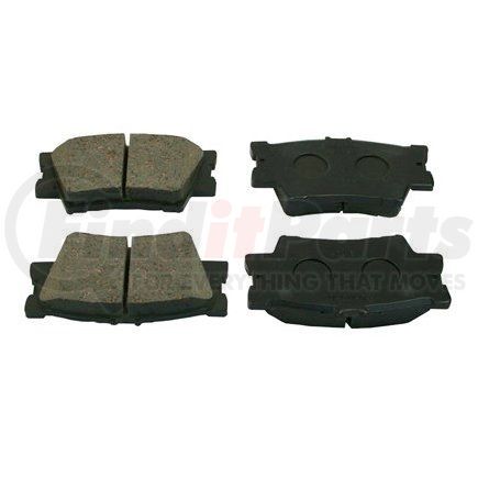 089-1756 by BECK ARNLEY - PREMIUM BRAND BRAKE PADS