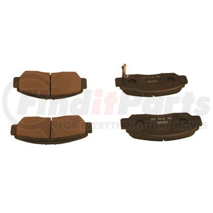 089-1757 by BECK ARNLEY - PREMIUM BRAND BRAKE PADS