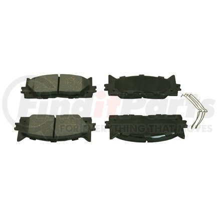 089-1758 by BECK ARNLEY - PREMIUM BRAND BRAKE PADS