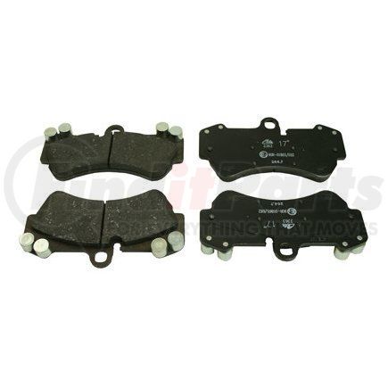 089-1760 by BECK ARNLEY - PREMIUM BRAND BRAKE PADS